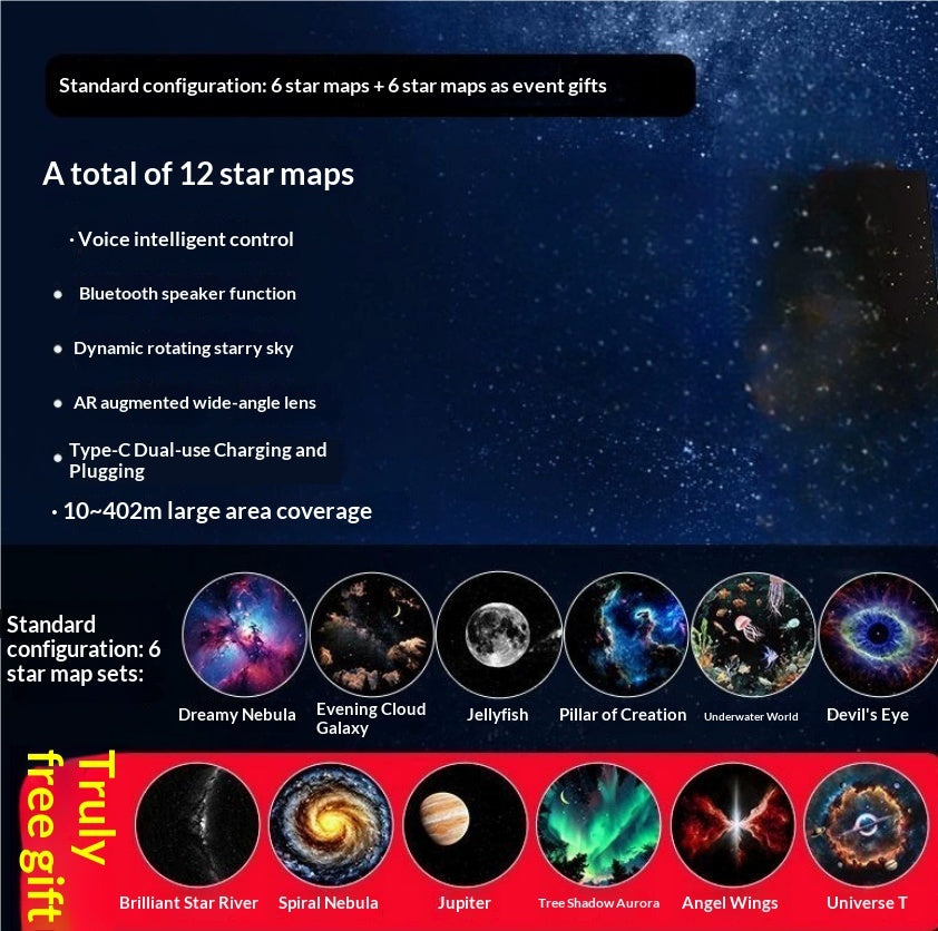 Projection Night Light -